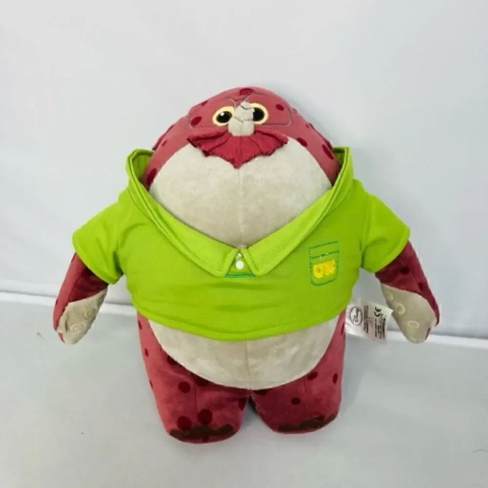 Disney Store Authentic Monsters Inc. University Stuffed Plush Don Carlton 11" Ex